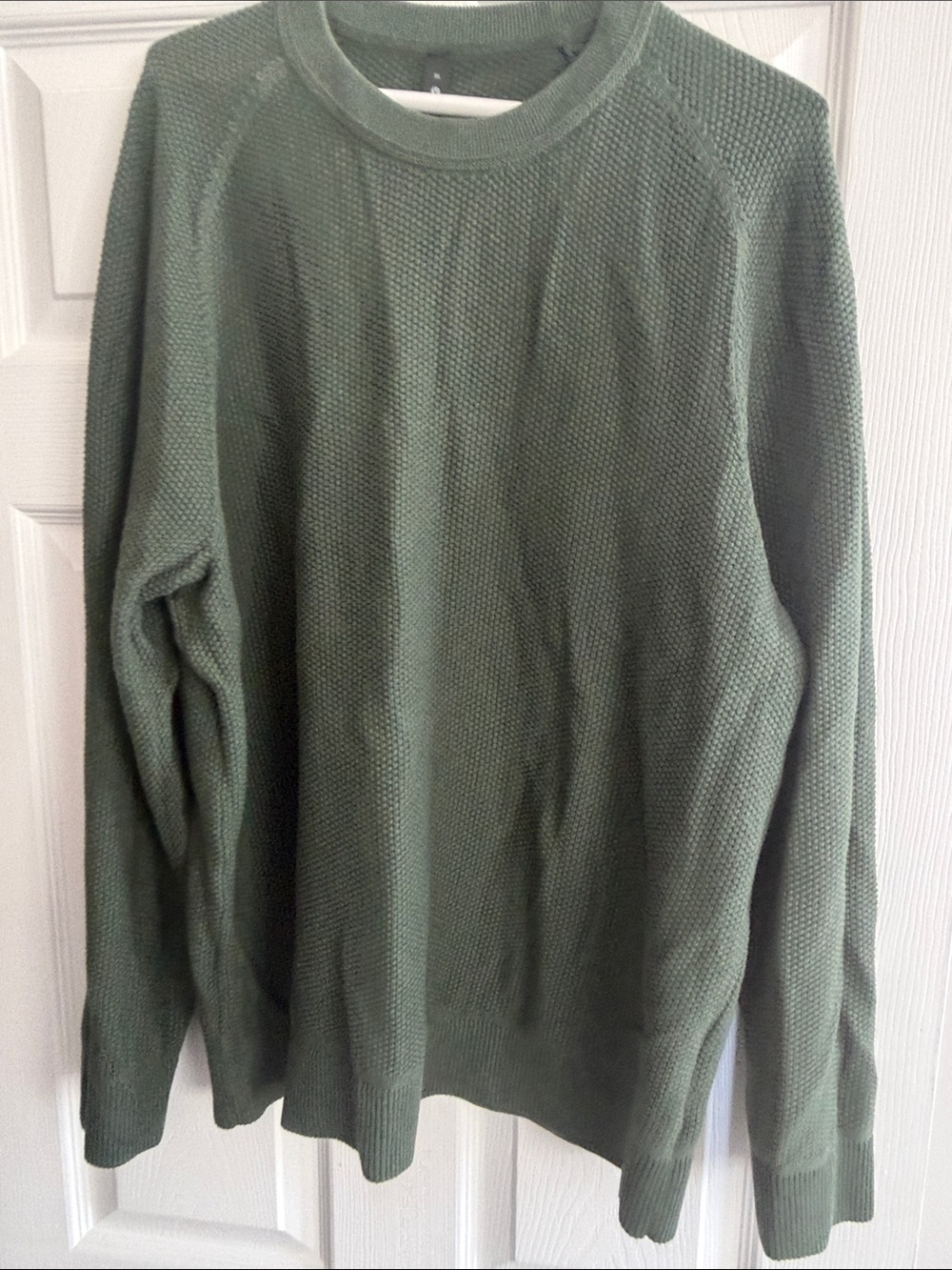 lululemon athletica Men's Olive Crewneck Sweater